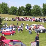 The Minis at British Car Field Day