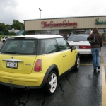 Bessie whisks us away for a quick stop at the Swiss Colony factory store. We bought $3 dobosh torte. Regular price $22.