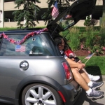 MINI - bringing back the rumble seat!