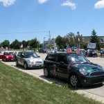 The Milwaukee Minis - all ready to spread their patriotic cheer!