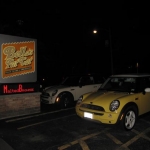 Bessie stops a while at Bella's Fat Cat on Oakland Ave.