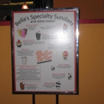 Bella's Specialty Sundaes