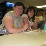 Jenny and I.
