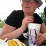 Me, eating