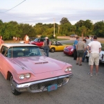 My dad decides to bring out his Triumph Vitesse and Thunderbird.
