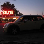 Bessie illuminated by The Kiltie.