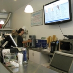 I don't think I've ever seen a menu on a TV screen!