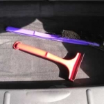 Brush, Scraper, and Squeegee - For the windows in all seasons