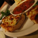 Cheesy bread. Anthony did a good job on this photo.