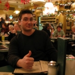 Brian, excited for the italian experience.