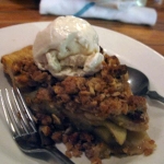 My final choice - apple pie! Absolutely wonderful! 