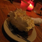 Chris had almond joy pie.