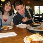 It's girl's night out! Time for pizza at a favorite local haunt!
