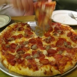 Oh, such delicious pizza!