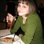 Jenny and her soda.