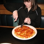 Jenny has the same, but on a flatbread crust.