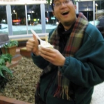 Anthony is strangely excited at the prospect of custard.