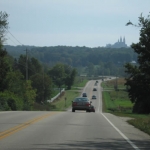 Holy Hill on the horizon.