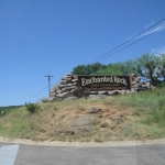 The Enchanted Rock in Fredericksburg, Texas.