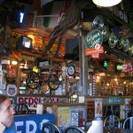 The inside of Sanfords, where we had our marvlous lunch.