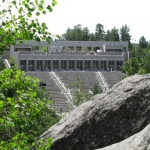 View of the ampitheatre