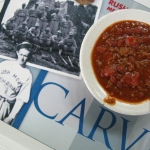 Excellent Buffalo chili served at the Rushmore cafe.