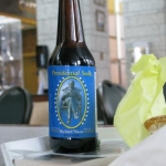 Jenny enjoyed a tall bottle of Richard Nixon. Root beer, that is. Taste all your favorite Presidents! Only in South Dakota.