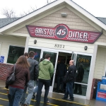 The Bristol 45 Diner for a hot lunch!