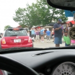 Those stranger people in the background are my friends. Yes, I'll admit to that.