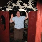 We get the Ranch themed room. Complete with cow hide seats. We get the Ranch themed room. Complete with cow hide seats.