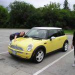 Emily missed the MINI. The reunion was a happy one! Emily missed the MINI. The reunion was a happy one!
