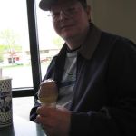 Dad got chocolate. Go Lansing Lugnuts! Dad got chocolate. Go Lansing Lugnuts!