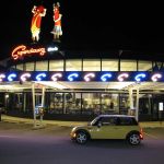 Bessie at Superdawg in Wheeling, Illinois. Bessie at Superdawg in Wheeling, Illinois.