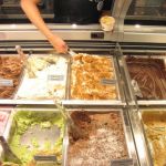 Having been disappointed about Black Cherry Swirl not being in the case, I have decide to try an unlikely combo of Cinnamon, Caramel and Chocolate Sorbet. Having been disappointed about Black Cherry Swirl not being in the case, I have decide to try an unlikely combo of Cinnamon, Caramel and Chocolate Sorbet.