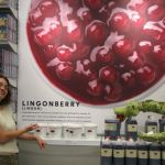 Jenni proves the existance of Lingonberries. Jenni proves the existance of Lingonberries.