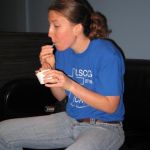 Emily enjoys her gelato, but calls Jenny and I "gelato snobs" for our harsh review of our experience. Emily enjoys her gelato, but calls Jenny and I "gelato snobs" for our harsh review of our experience.