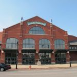 The Louisville Slugger stadium. It's too hot for a ballgame. The Louisville Slugger stadium. It's too hot for a ballgame.