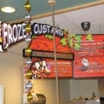 Georgie Porgie's serves custard, hamburgers and a great variety of other foods. Georgie Porgie's serves custard, hamburgers and a great variety of other foods.