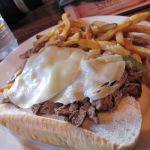 Philly Cheesesteak. I thought it was a bit dry. Every keeps saying "well, what did you expect in North Carolina!" :( Philly Cheesesteak. I thought it was a bit dry. Every keeps saying