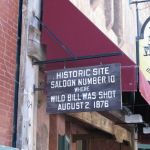 Wild Bill sign by the Lucky Nugget Wild Bill sign by the Lucky Nugget