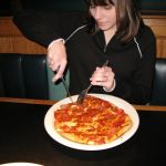 Jenny has the same, but on a flatbread crust. Jenny has the same, but on a flatbread crust.