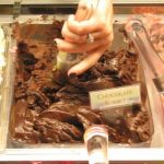 The Chocolate Sorbet. Not at all what I expected. Much too icy for my tastes and not rich enough in flavor. The Chocolate Sorbet. Not at all what I expected. Much too icy for my tastes and not rich enough in flavor.
