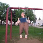 Swinging those calories away! Swinging those calories away!