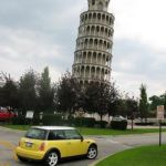 On our way to Superdawg, we stop in Niles, Illinois for a photo op with the Leaning Tower of Pisa. On our way to Superdawg, we stop in Niles, Illinois for a photo op with the Leaning Tower of Pisa.
