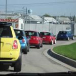 $5.00 Parking! Not for us, we're racing today. $5.00 Parking! Not for us, we're racing today.