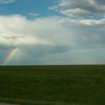 Somewhere under the Rainbow in Kansas. Somewhere under the Rainbow in Kansas.