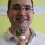 Brian covered in ice cream Brian covered in ice cream