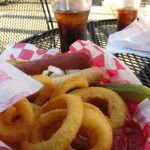 Hot Dog and Onion Rings Hot Dog and Onion Rings