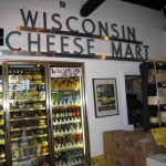 A vintage sign and cold Wisconsin beer