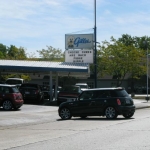 After a long morning of driving about southeastern Wisconsin, it's time for a break at Gilles of Fond du Lac.